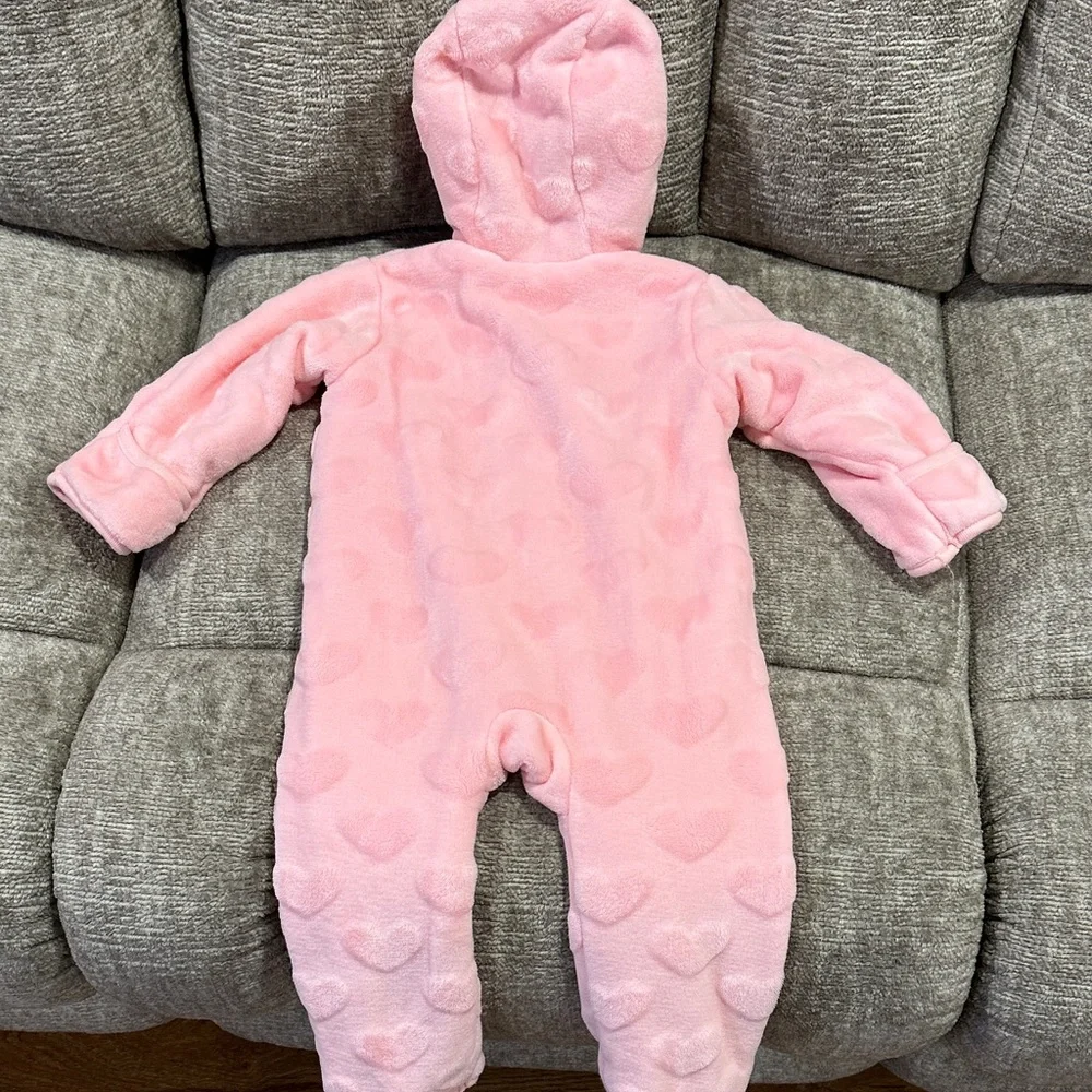 The Children's Place Pink Hooded One Piece